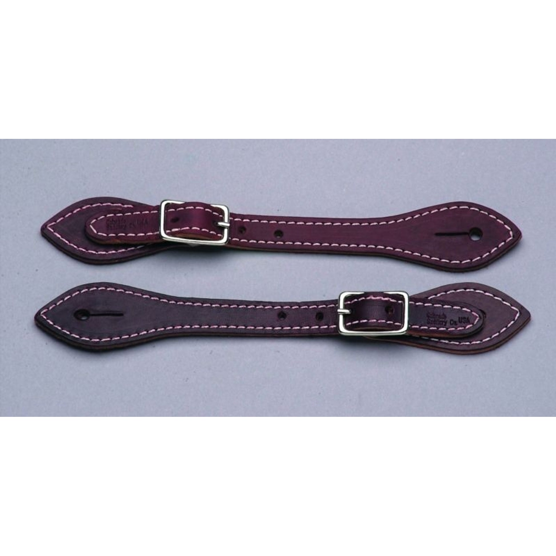 Colorado Saddle Saddle Stitched Spur Straps