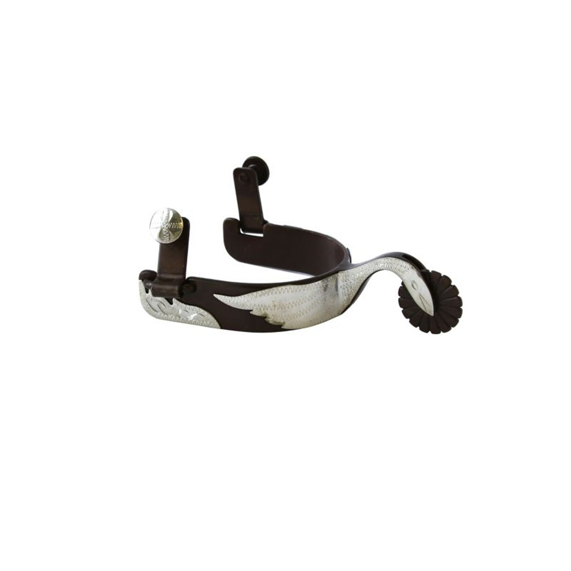Colorado Saddlery Swan Spurs Brn