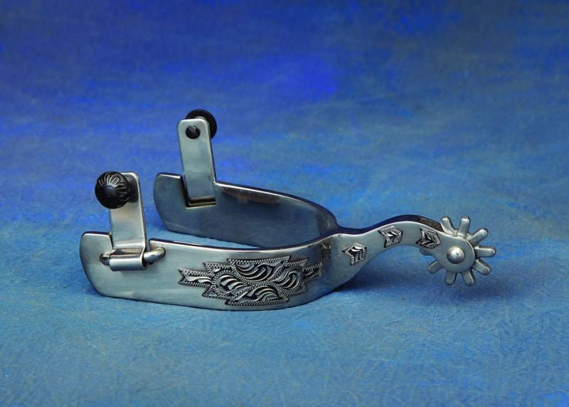 Colorado Saddlery The Sante Fe Roper Spurs Brn