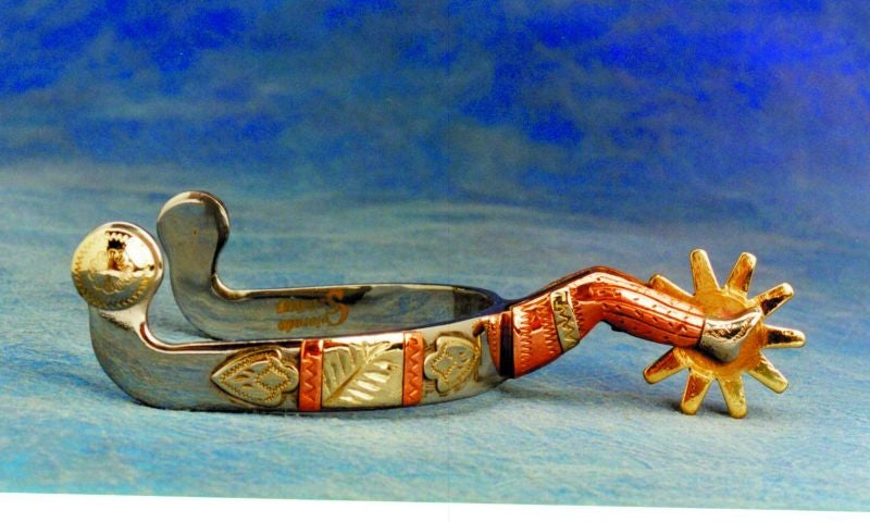 Colorado Saddlery Yuma Lady Leg Spurs Brn