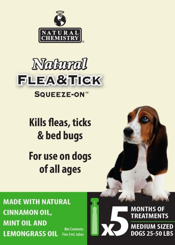 Nat Flea / Tick Squeeze On For Md Dogs 25-50lb