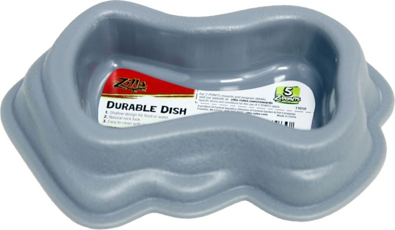 Zilla Durable Dish Small Brown