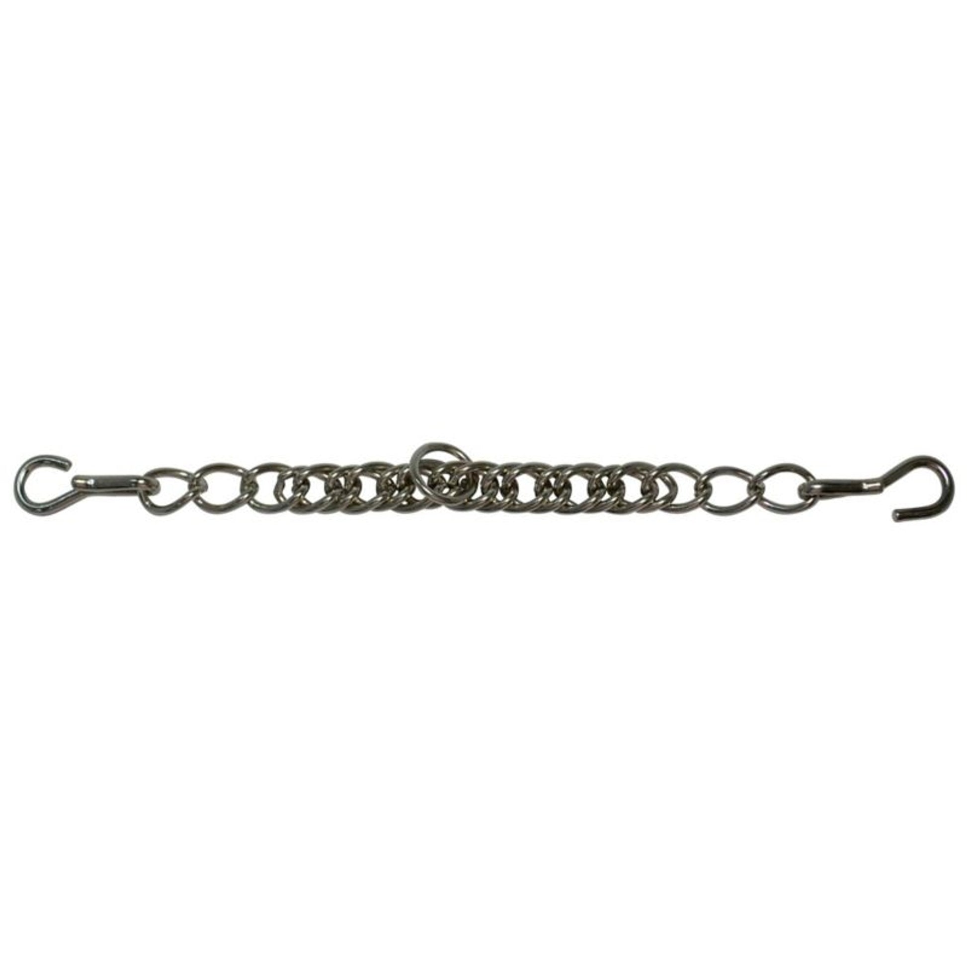 Reinsman Diamond R Curb Chain With Hooks Brn