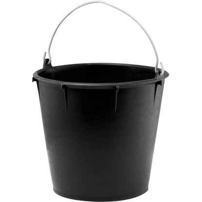 HorZe V-Plast Feed Bucket 1.85G Black