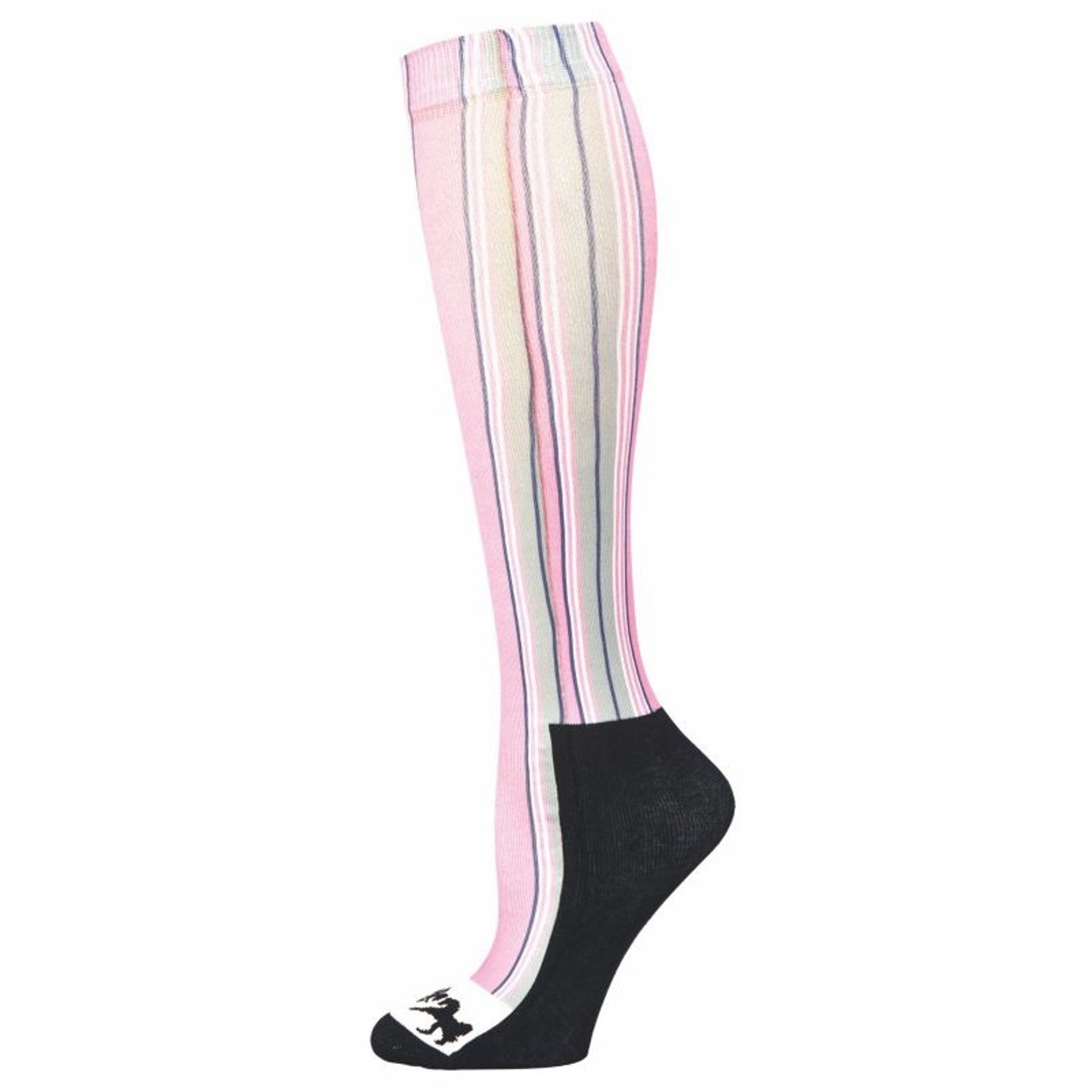 Equine Couture Ladies Isabel Pad Boot Socks Argyle