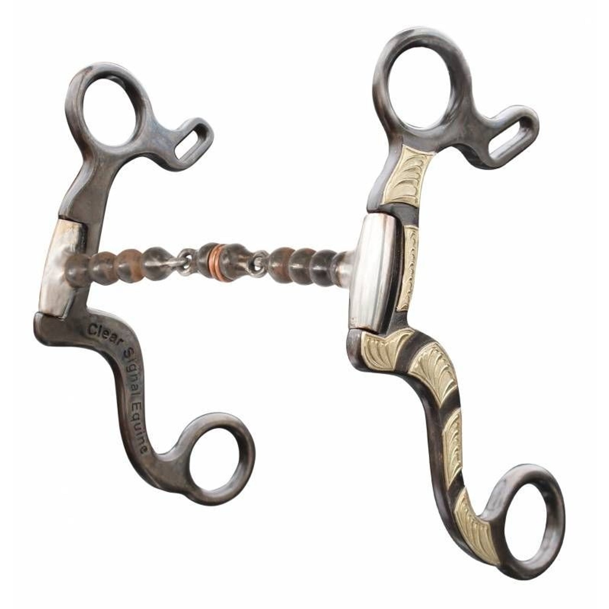 Pro Choice Clear Signal Equine Dlx Shank Snaffle 5
