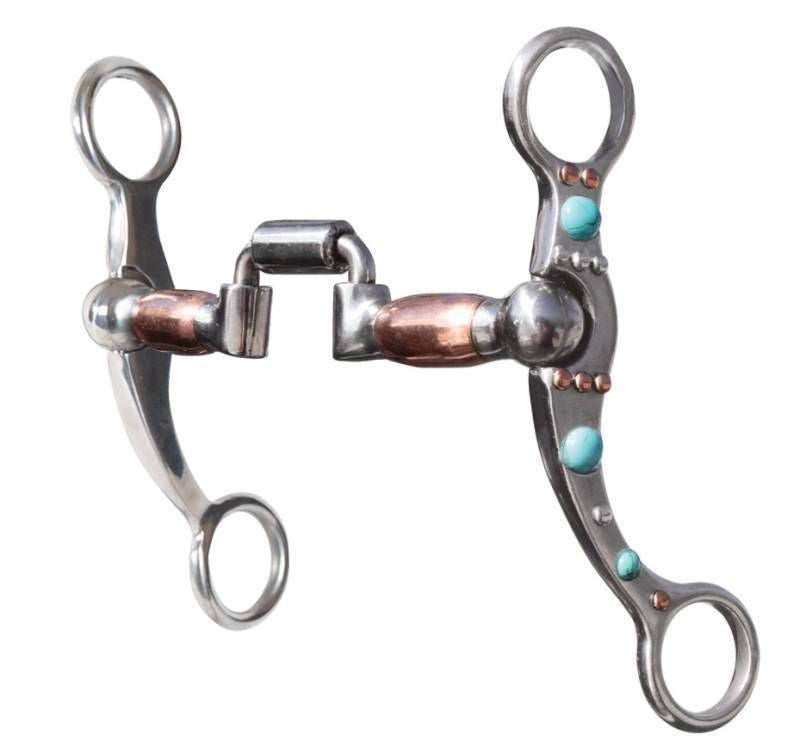 Pro Choice Black Dot Shank Hinged Port Bit