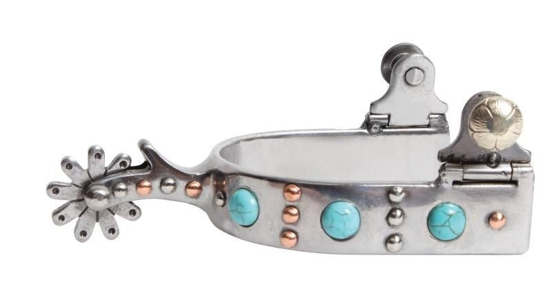 Professionals Choice Kids Dot Spur 3/4 Brn