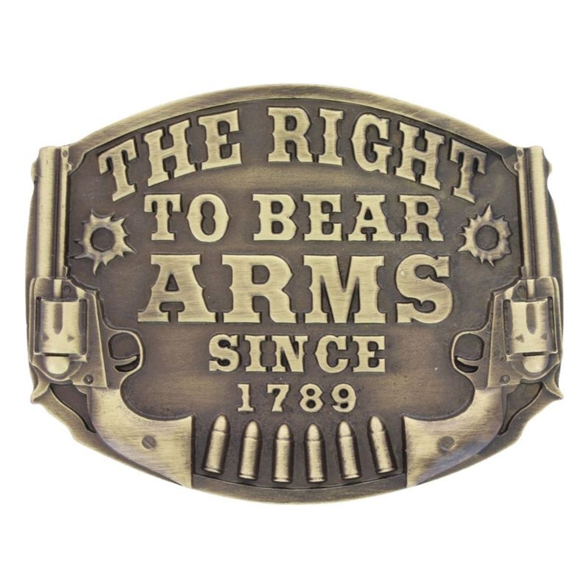Heritage The Right To Bear Arms Attitude Buckle Br