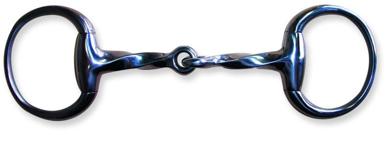 Metalab 20 Mm Jointed Twisted Eggbutt Snaffle