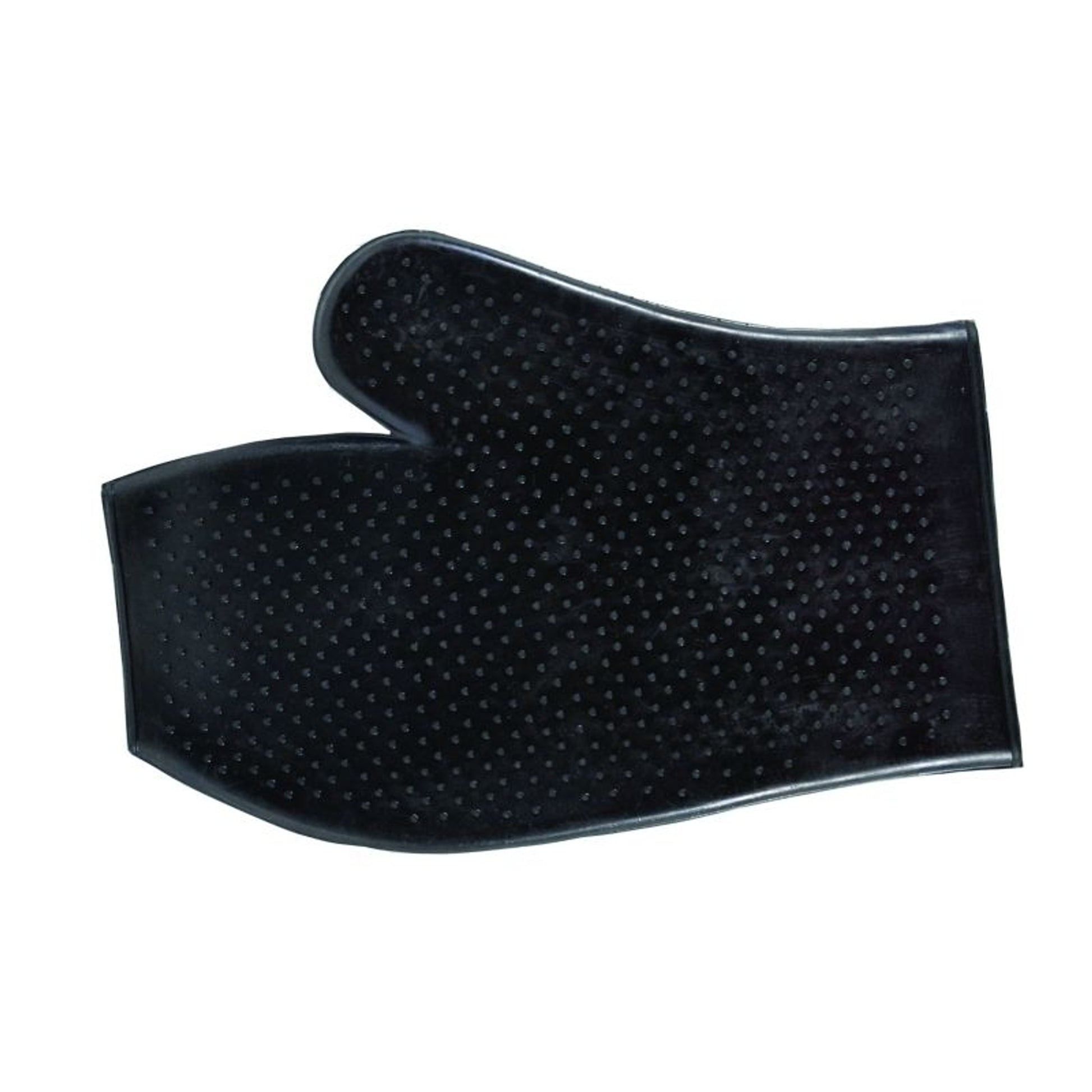 Lami-Cell Rubber Massage Mitt 69 Black