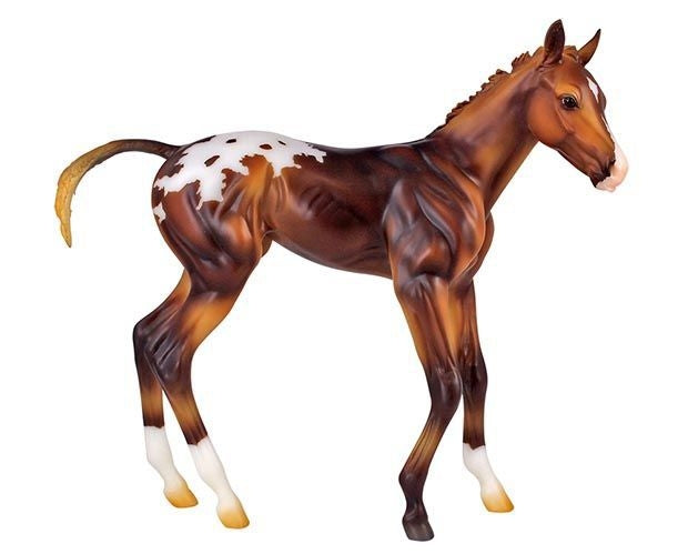 Breyer Trad Espresso Springtime Filly 10in Foal