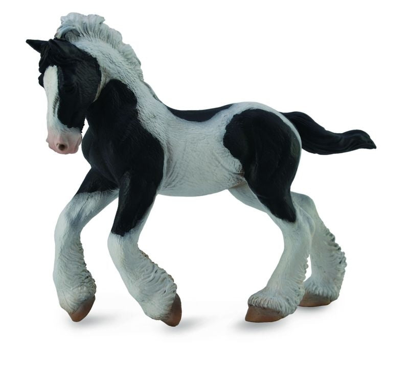 Breyer by Collecta Black/White Piebald Gypsy Foal