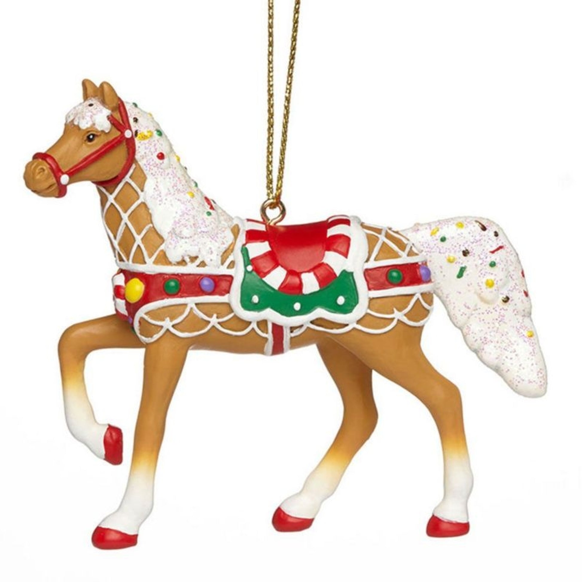 Painted Ponies Sweet Treat Round Up Ornament