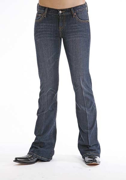 Stetson Ladies 816 Ink Wash Boot Cut Jeans