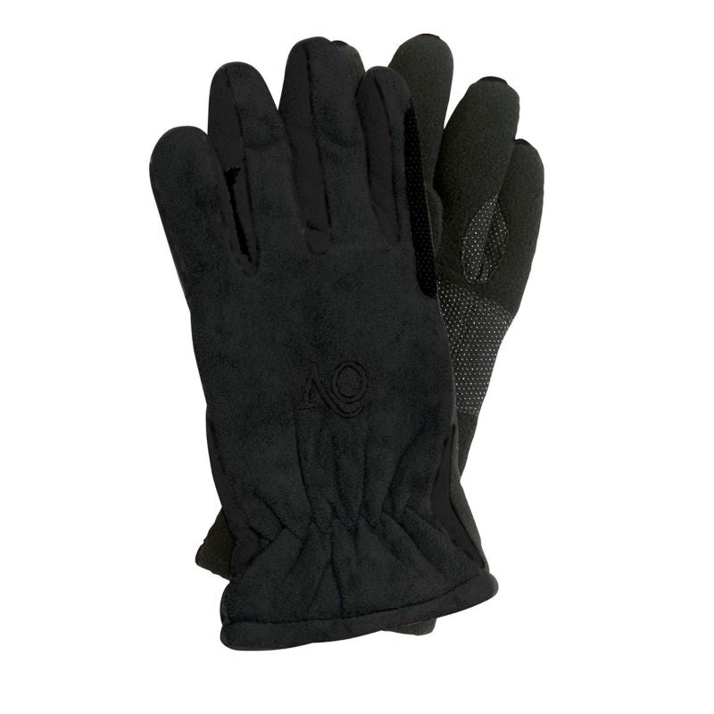 Ovation Ladies Polar Suede Fleece Gloves L Nvy/Blk