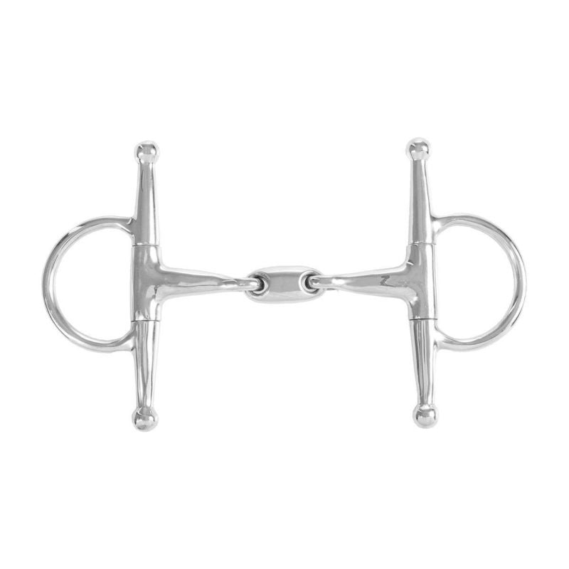Horze Oval Link Joint Full Cheek Snaffle Bit