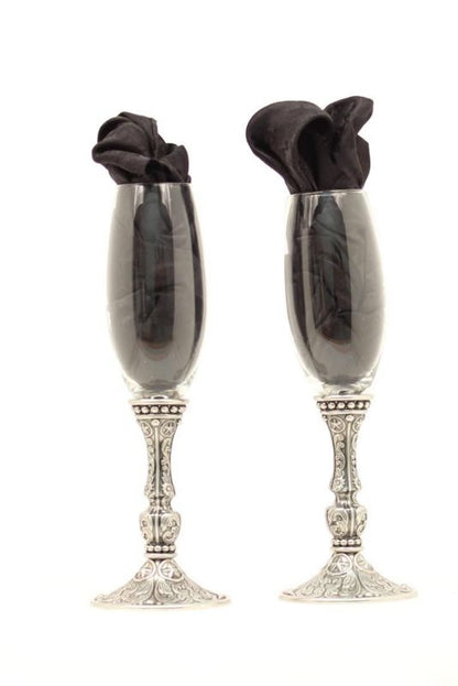 Western Moments Silverado Champagne Flute Set