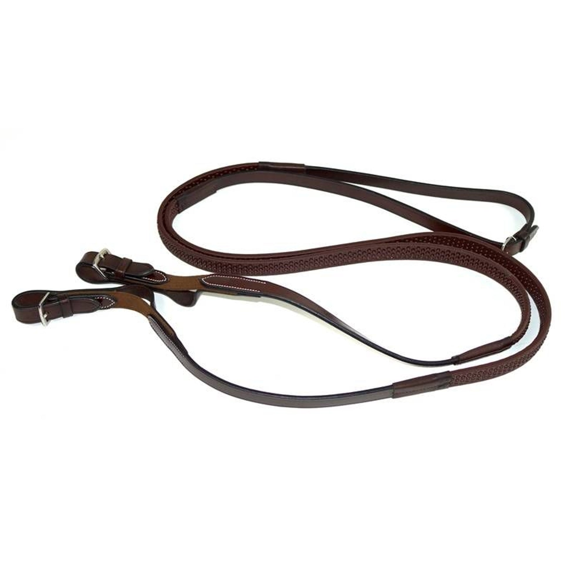 Nunn Finer Rein Aid Soft Grip Rein Elastic End Blk