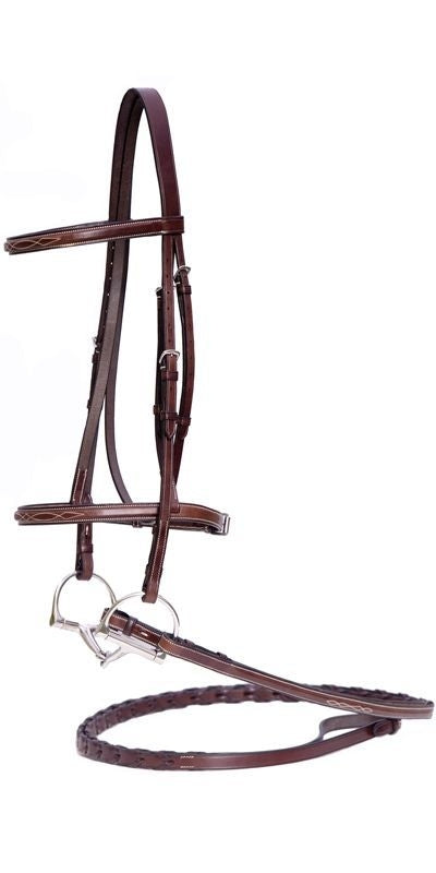 Nunn Finer Giulia Hunter Bridle Oversize Havana