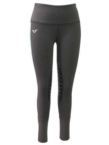 Tuffrider Ladies Athena Equicool Tight Lg Brn