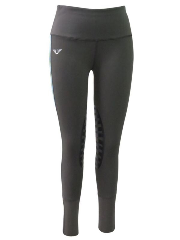 Tuffrider Ladies Athena Equicool Tight Lg Brn