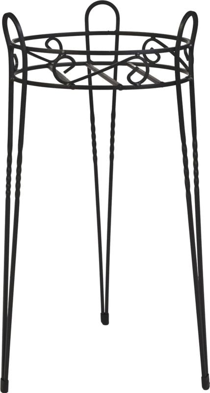 Panacea 21in Heavy Duty Plant Stand Black