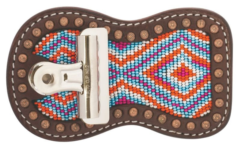 Weaver Show Number Holder Diamond Pattern Multi