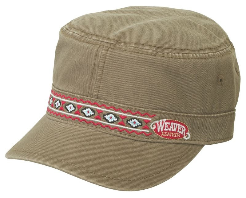 Weaver Ladies Aztec Cap Olive