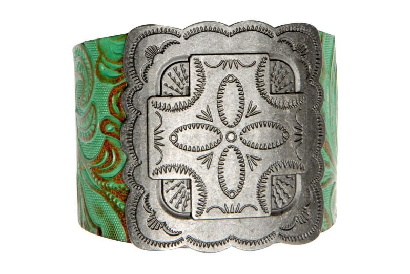 Noble Outfitters Tooled Vintage NavajoBk/Wh