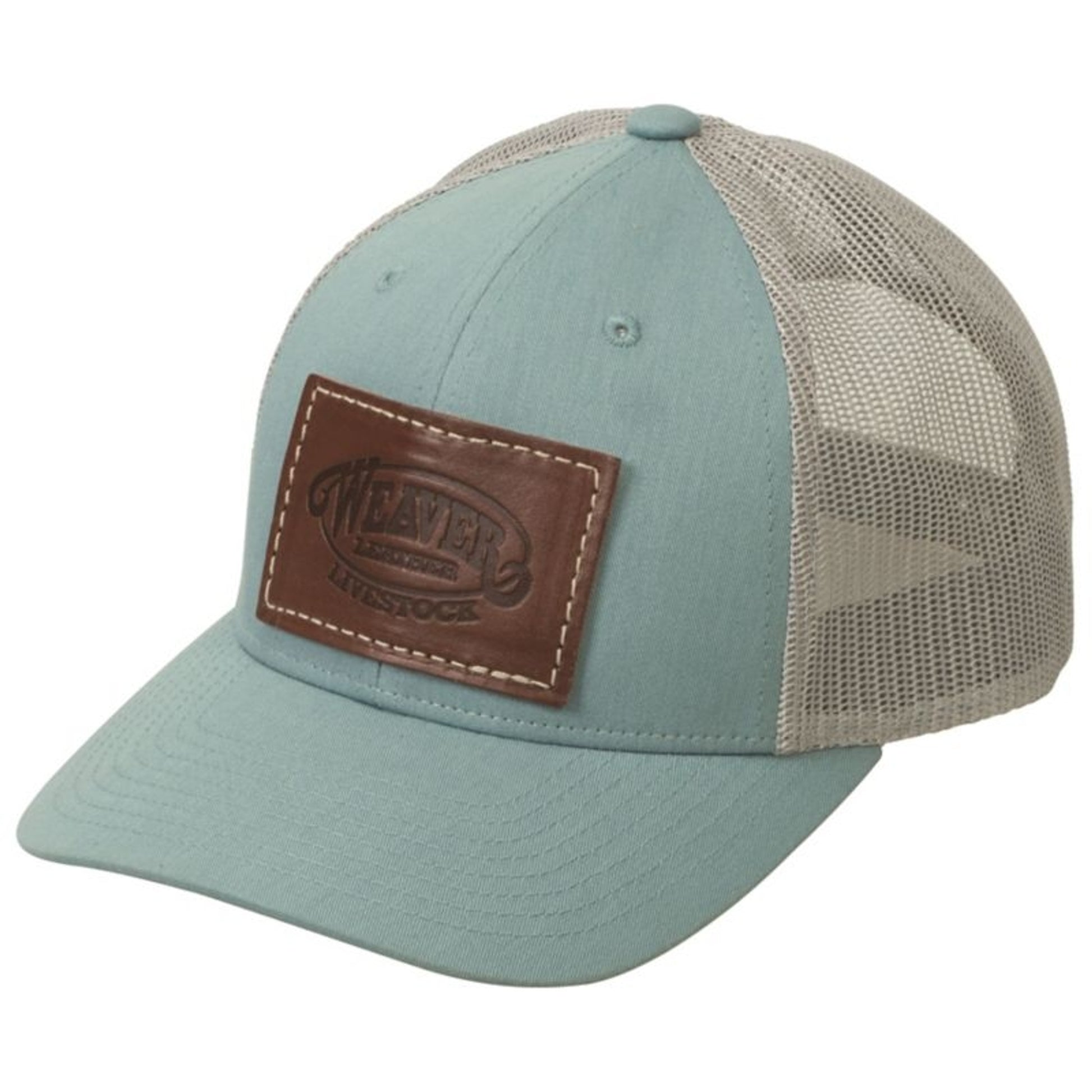 Weaver Ladies Mesh Back Cap with Leather Patch Avg