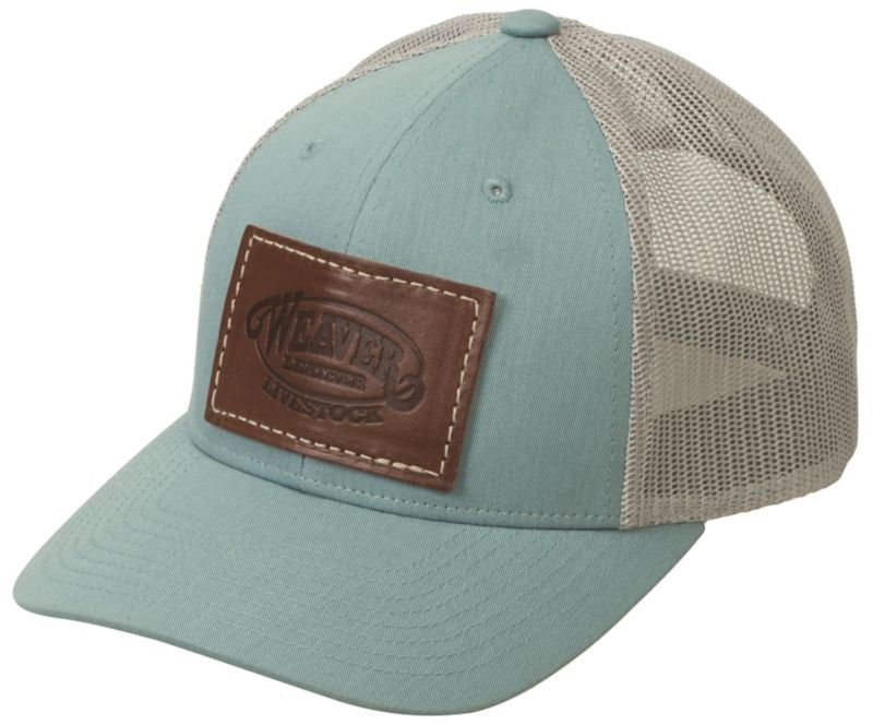 Weaver Ladies Mesh Back Cap with Leather Patch Avg