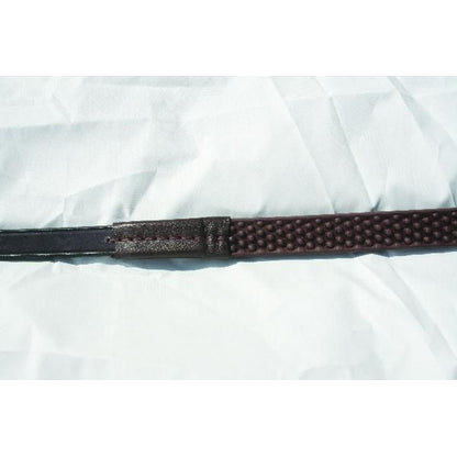 Nunn Finer Pony Soft Grip Rubber Reins Pony Havana