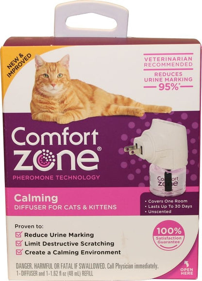 Comfort Zone Cat Calming Diffuser Two Room Kit