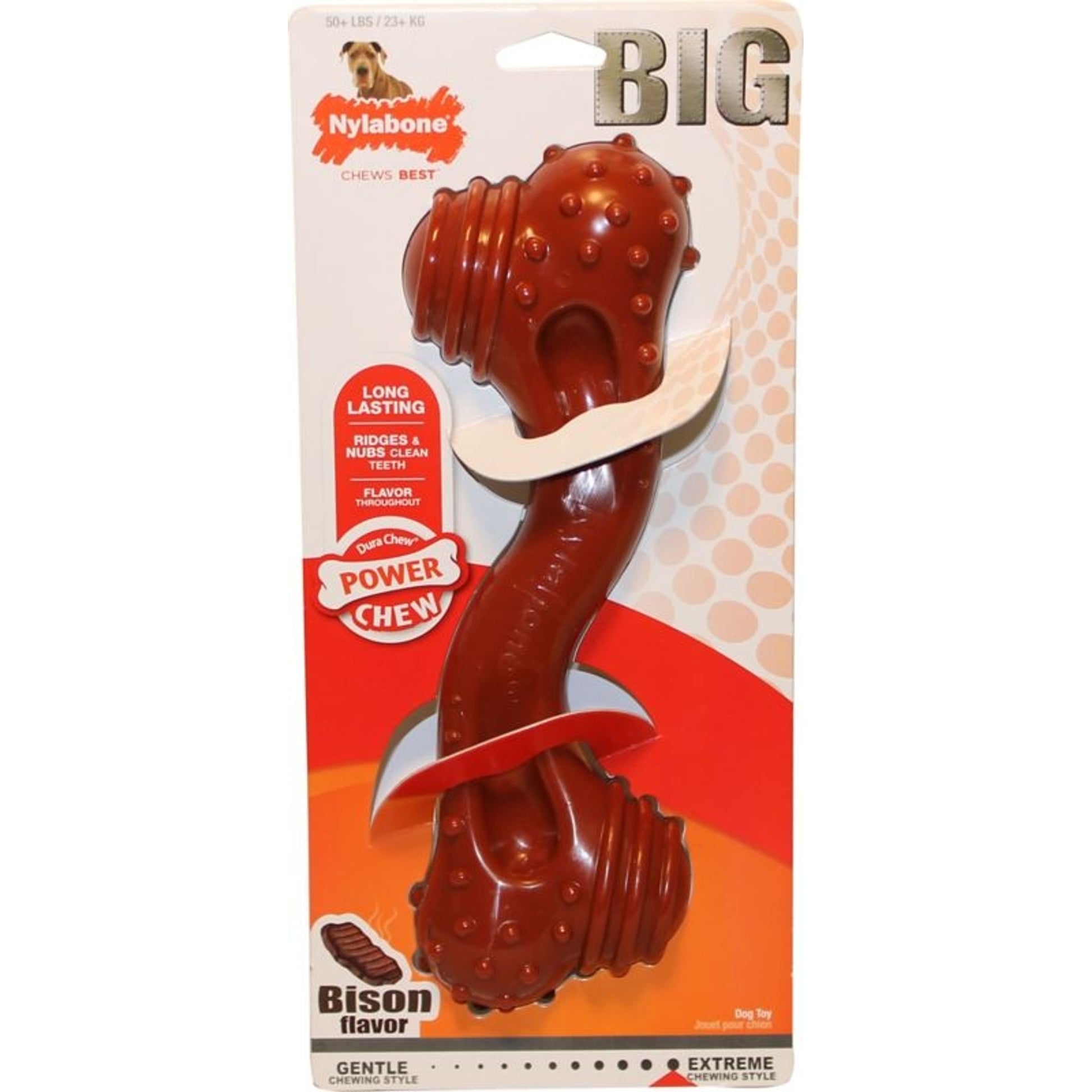 Power Chew Textured Big Bone Monster Bison