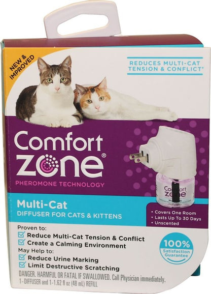 Comfort Zone Multi-Cat Diffuser Two Room Kit
