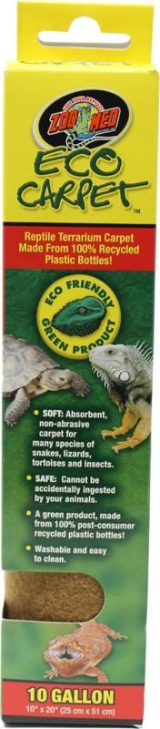Eco Carpet Reptile Terrarium Liner 10 GAL Tan