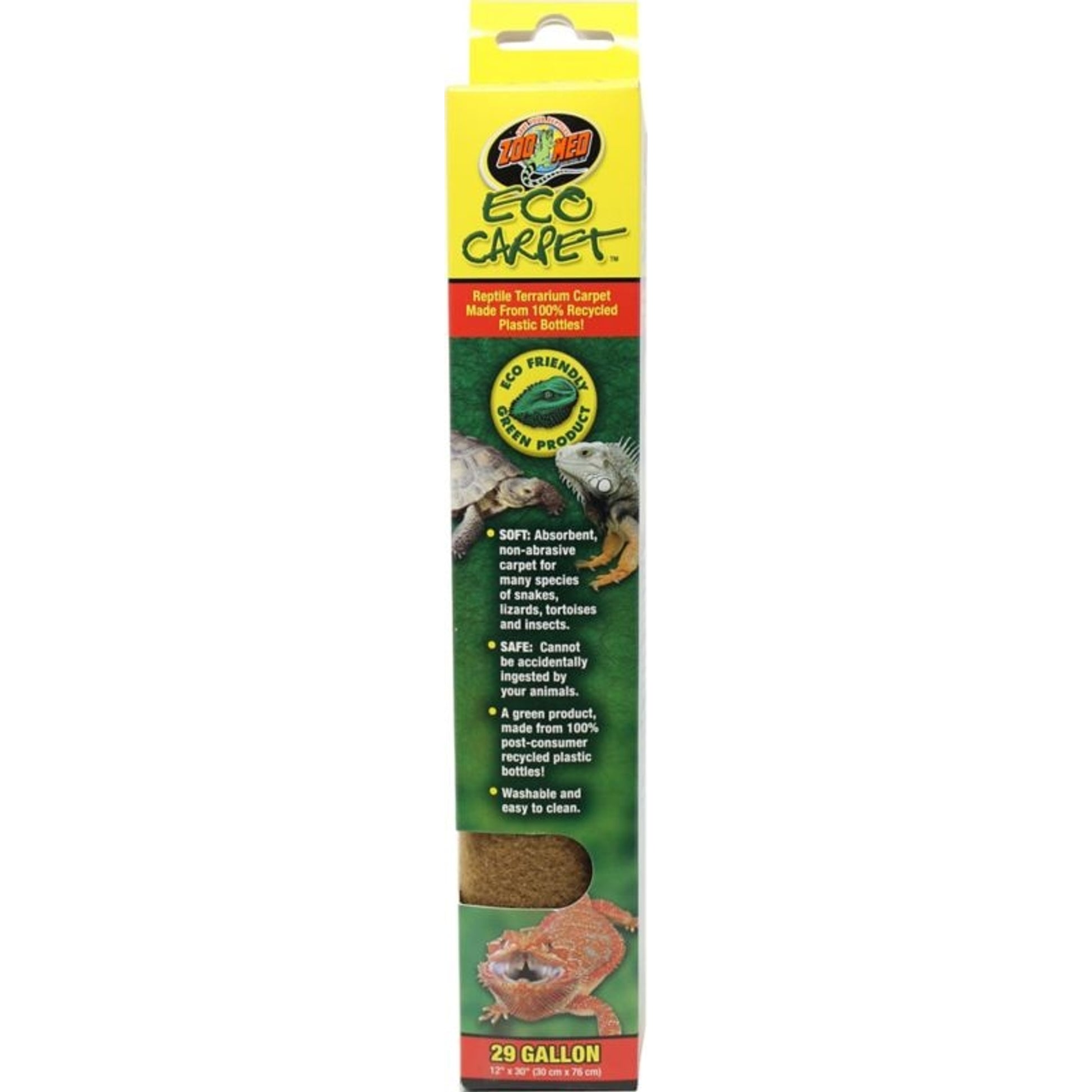 Eco Carpet Reptile Terrarium Liner 10 GAL Tan
