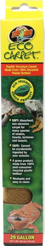 Eco Carpet Reptile Terrarium Liner 10 GAL Tan