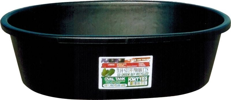 Stock Tank 15 gal Black