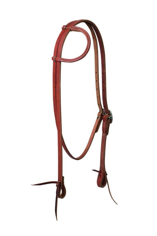 Weaver Canyon Sliding Ear Headstall Throatlatch