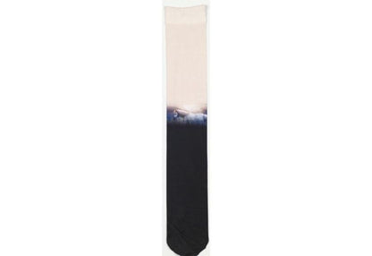 Ovation Ladies Zocks Boot Socks 9-11 Beige Horses