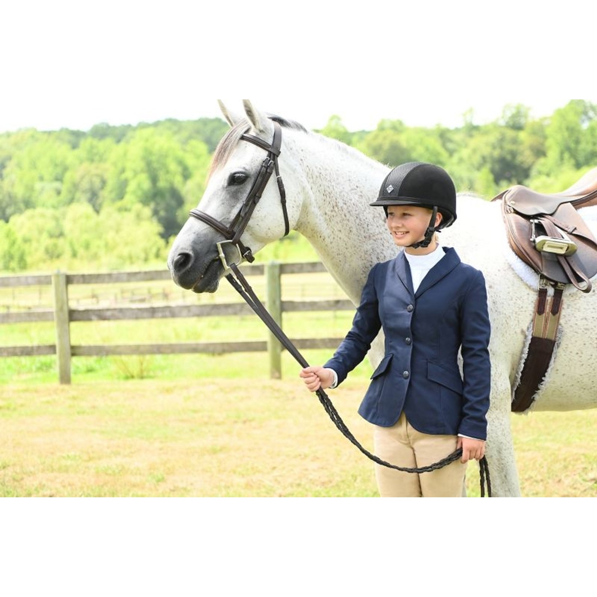 KAKI Shawl Collar Hunter Jacket 10 Navy
