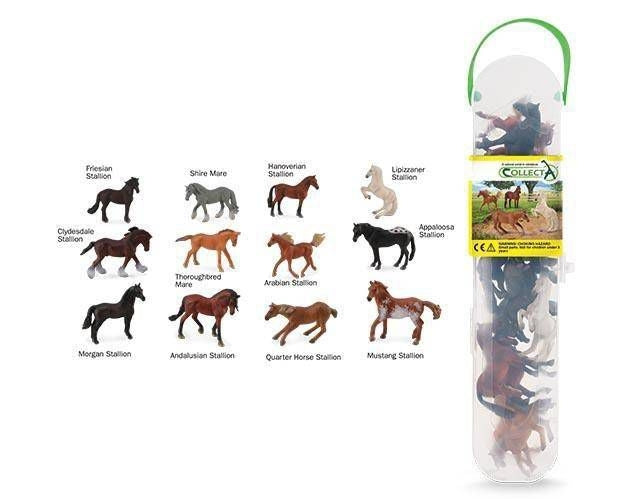 Breyer by CollectA Box Of Mini Horses 1 3/16 to 2