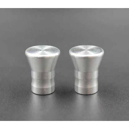 Tech Milan Spurs Replacement Tips Flat Silver