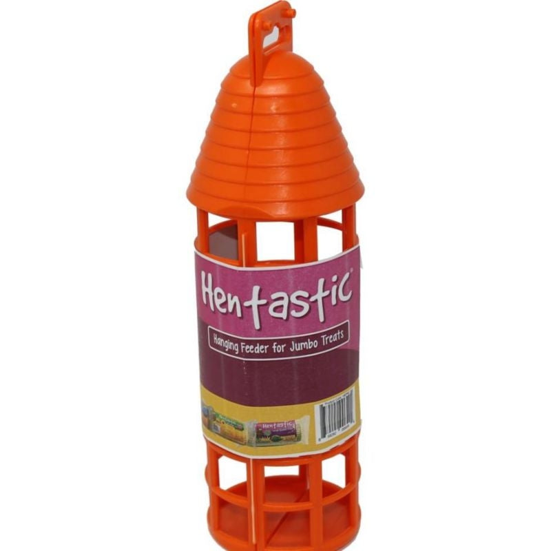 Unipet Hentastic Hanging Treat Feeder Jumbo Orange