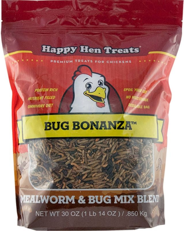 Durvet Happy Hen Treats Bug Bonanza Chicken Treats