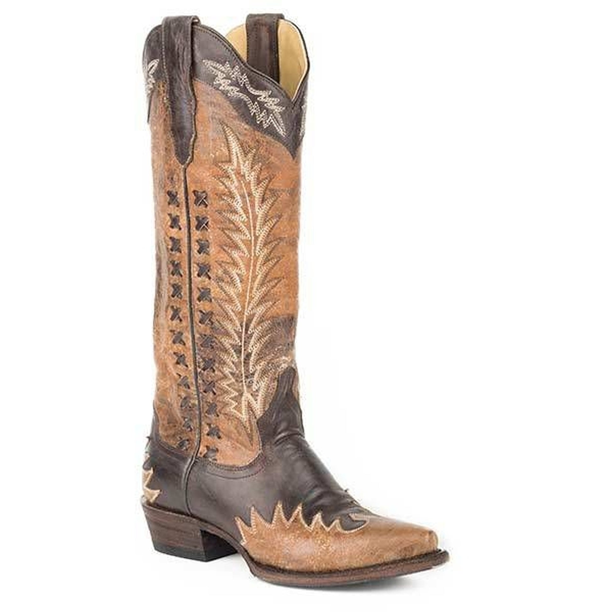 Stetson Ladies Morgan Crackle Boots
