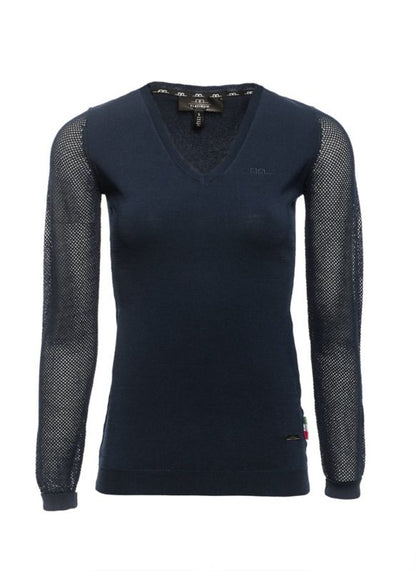 Alessandro Albanese Ladies Sweater with Perforated