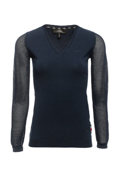 Alessandro Albanese Ladies Sweater with Perforated